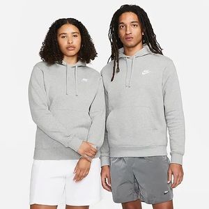 grey nike hoodie